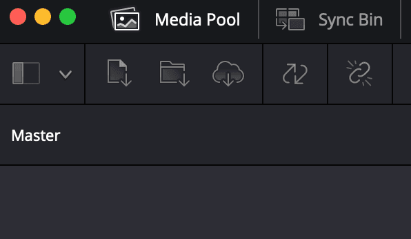 DaVinci Resolve Media Pool with a Mappi map animation imported next to other footage bins