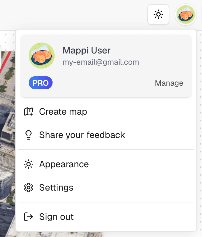 Notification prompting an upgrade to Pro to unlock export features